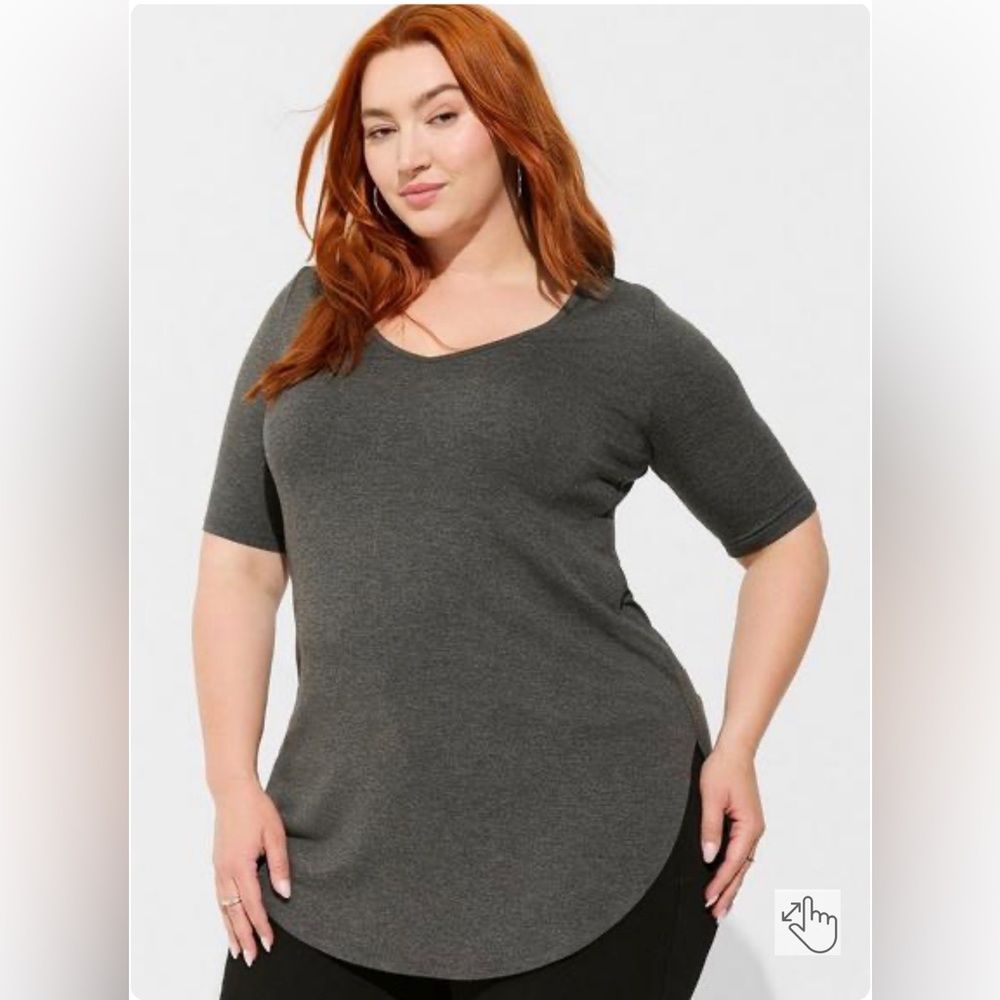 NWT Torrid grey tunic top, 5X